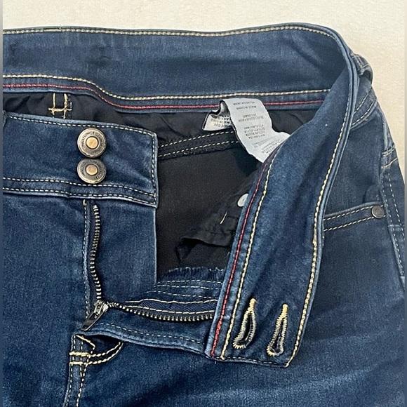 Wallflower Denim Deluxe Dark Wash Blue Women's Jeans Size 7 - Picture 8 of 16